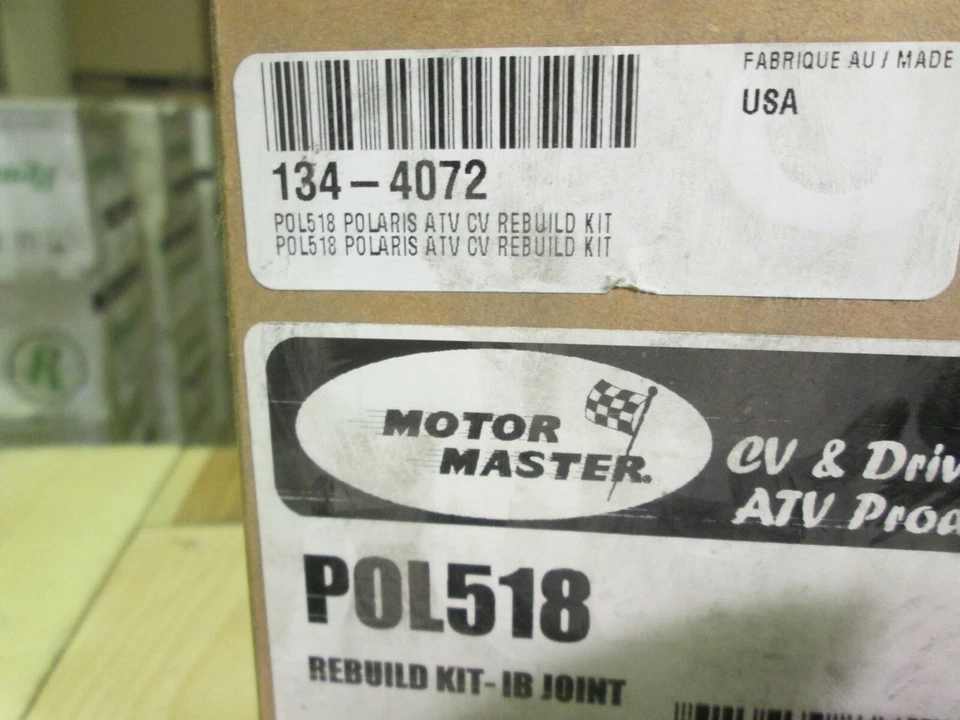 KIT RECONSTRUCCIÓN JUNTA CV - MOTORMASTER POL518 - RECONSTRUYE TU ARTICULACIÓN CV POLARIS ATV Foto 3 de 3