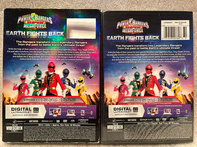 Power Rangers Super Megaforce: Earth Fights Back (DVD, 2014
