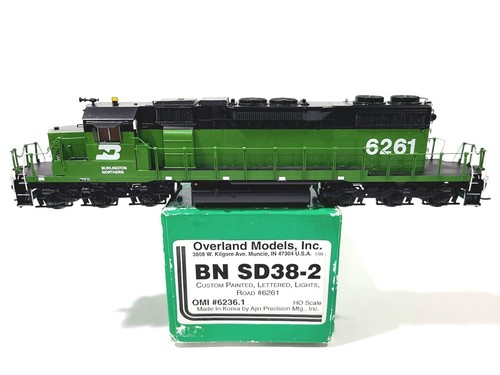 Overland OMI BN EMD SD38-2 Burlington Northern #6261 HO modelo de latón #6236.1 | Zustand: New: Other (See Details)
