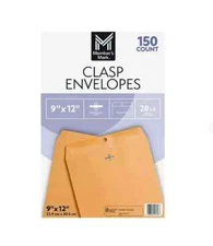 Member's Mark Clasp Envelope 9" x 12", 150 ct.