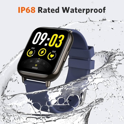 Waterproof Smartwatch Android/iOS Fitness Heart Rate Monitor for iPhones - Picture 28 of 37