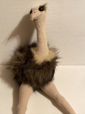 Vintage Oona Ostrich Stuffed Plush Toy FAO shwartz Dakin Applause NEW