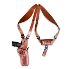Vertical Shoulder Holster Fits Ruger BlackHawk 4.6" Barrel 41/44- 45 Colt #1457#