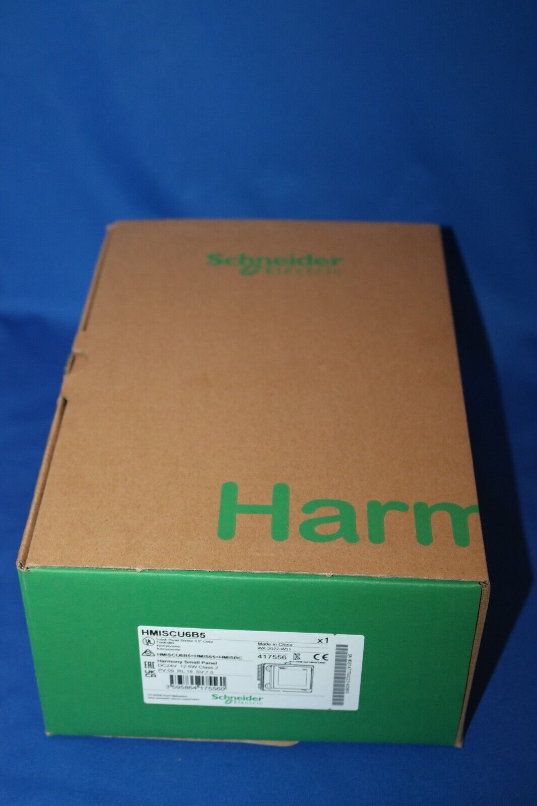 PANNELLO TOUCH SCHNEIDER MAGELIS HMISCU6B5 TOUCH SCREEN TFT A COLORI DA 3,5...