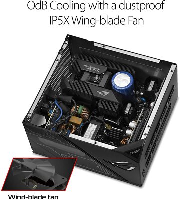 ASUS ROG Thor 850 Certified 850W Fully-Modular RGB Power Supply