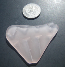 Sea Glass, Vintage Pink with a Beautiful Patten