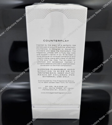 N*I様 Mind games counter play Counterplay Fragrance | Melon, Osmanthus, Sandalwood | MIND