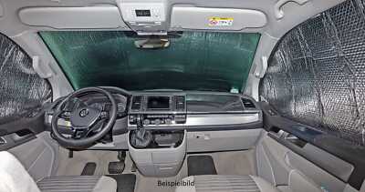 ISOLITE Inside Fahrerhausfenster 3-tlg., alle VW T6 mit Sensoren im Innen-Rüc...