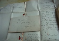 3 letters FR&Ouml;MMSTEDT 1867-68, landowner Christian SPECK to former pastor