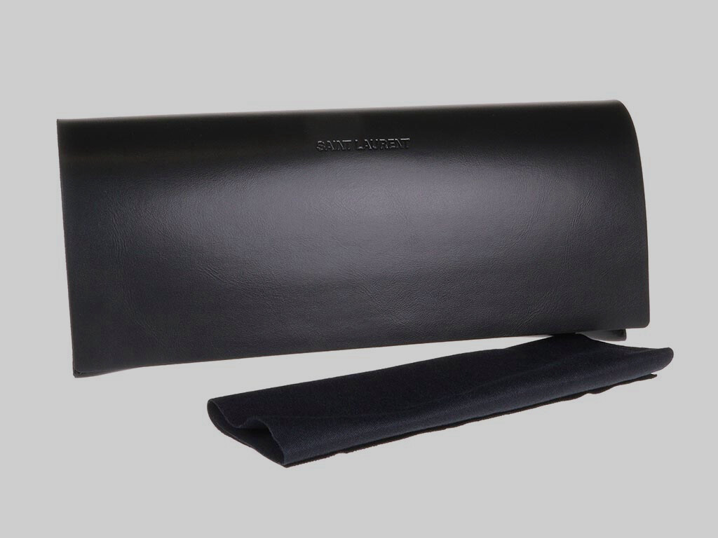 Occhiali da sole Saint Laurent SL169 F 001 unisex neri rotondi tonalità 51 21 150 $440