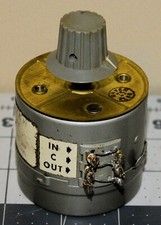 1 Daven T-734-G Attenuator 600/600 30 dB total , 1dB per step