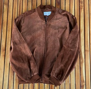 rust suede jacket