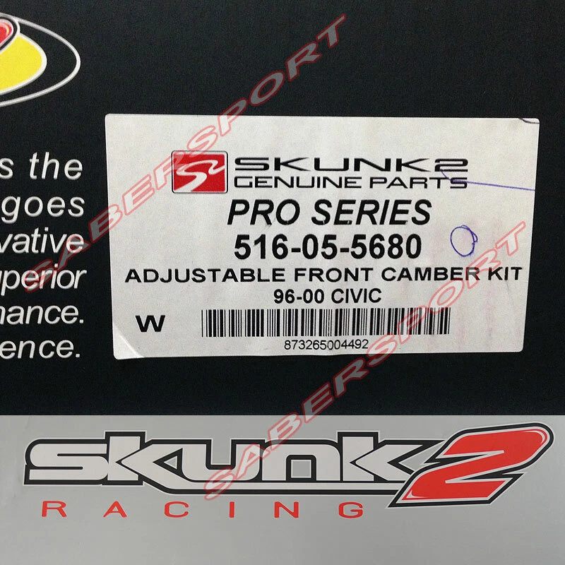 Kit de inclinación delantera + trasera Skunk2 Racing Pro Series para Honda Civic 1996-2000 Foto 2 de 4
