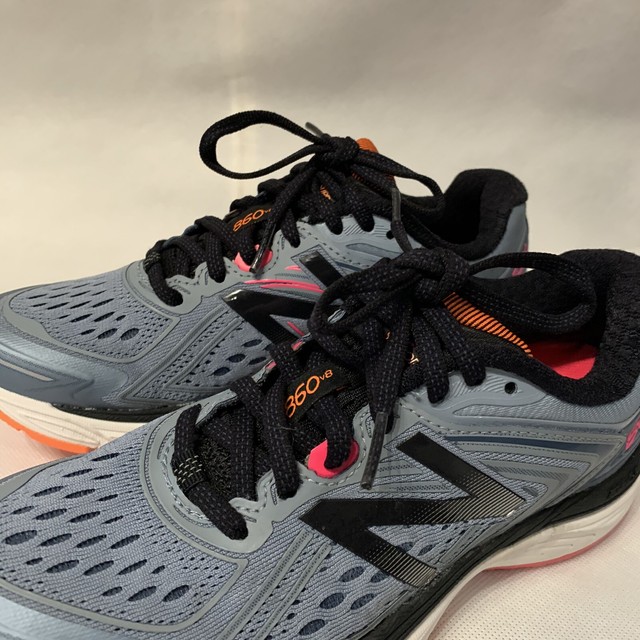 New Balance Women's 860V8 Running Shoe, Grey/Pink, 5 B(M) US | eBay