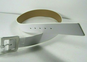 michael kors white belt