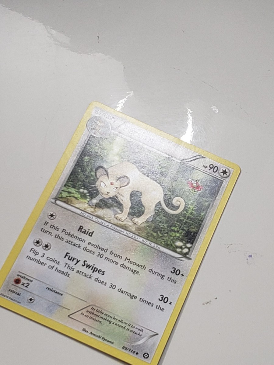 Persian 89/114 - LP - XY Steam Siege Pokemon Card $2 Combined