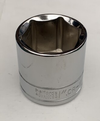 1  A/F Halfords Advanced Shallow 3/8 Drive HIGH TORQ Socket 6 Point FREE POST