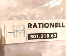 New IKEA RATIONELL Towel Hanging Brackets (2) 501.318.62 for Kitchen Cabinets