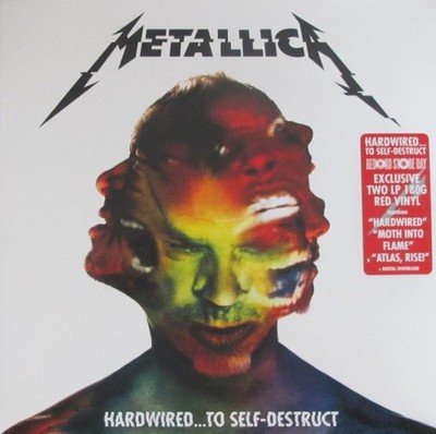 Metallica - Hardwired...To Self-Destruct (RED/BLACK MARBLED VINYL 2xLP) - METAL