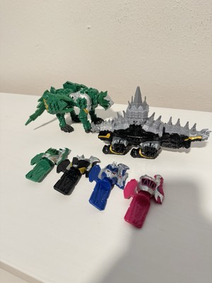Power Rangers Dino Fury Zords | Kishiryu Tiger Claw & Ryusoulger Mill Needle