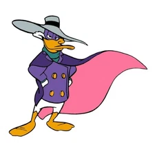 Disney DARKWING DUCK Anime Cartoon Water Resistant Sticker