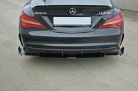 Diffusor Flaps Passend FüR Mercedes Cla A45 Amg C117 Fl Schwarz Matt