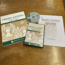 Prima Latina Teacher Guide Lesson Plans Pronunciation CD DVD Set Leigh Lowe