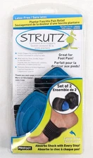 PROFOOT Strutz Cushioned Arch & Foot Compression Support Sleeves – 1 Pair – NEW
