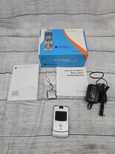Cingular Motorola Flip Phone Model V3 Razr Silver. Does Not Work