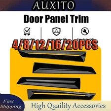 Glossy Black Interior Door Panel Strip Covers Trim  For Honda Civic 2022-254-20x