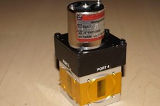 Sector Microwave WR75 Waveguide Switch NOS 4 Port 28 VDC Model 75AO