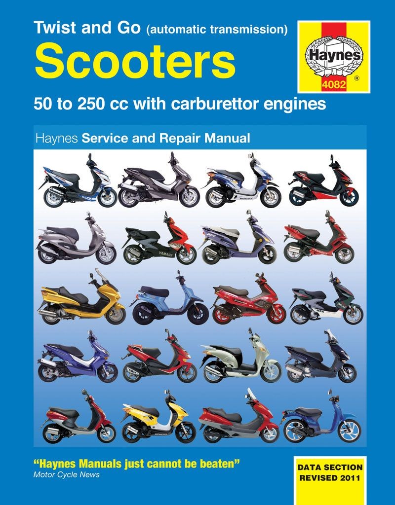 Revue Haynes scooter automatique Twist and Go manuel réparation livre mécanique neuf