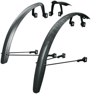 SKS Speedrocker XL Fender Set For Bikes, 700 x 40-52mm, Black