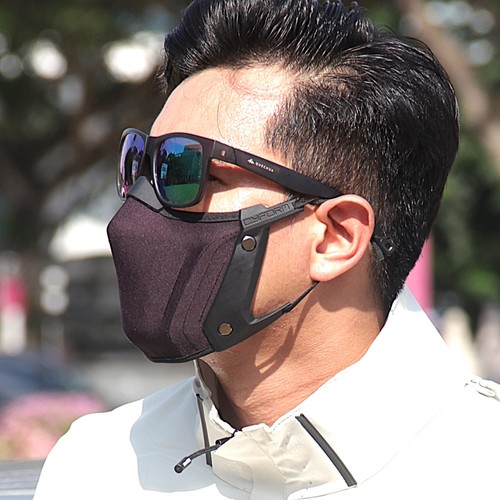 Mascarilla de moda CYFORM CFX02 - Impresión 3D hecha a mano, elegante y cómoda - Imagen 2 de 17
