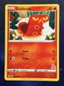 Sizzlipede 046/264 Pokémon Fusion Strike 2021 League Stamp 14 Fire Common NM