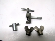 I-Lot 4 Vintage Bicycle Chain Wrench- Spoke wrench- 2Spoke tighteners