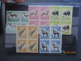 South African Stamps: Variety Blocks Mint Great Item Must Have (T3331)