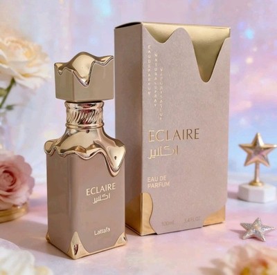 Lattafa Eclaire Eau de Parfum Spray 100 ml 3.4 fl oz Regular Size Perfume