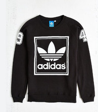 mens adidas originals adc crewneck sweatshirt black