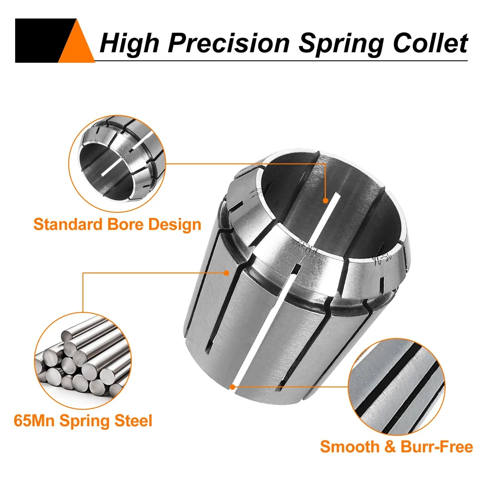 ER32 25mm Spring Collet 65Mn Spring Steel for CNC Engraving Milling Lathe Tool - Imagem 4 de 4
