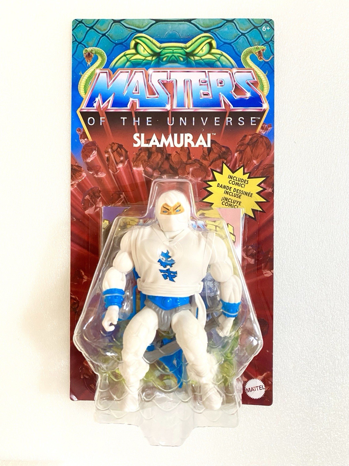Slamurai Ninjor Bianco Origins MASTERS OF THE UNIVERSE Origins Motu