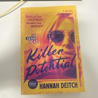 Killer Potential: A Novel by Hannah Deitch, HarperCollins, Hardcover, Thriller