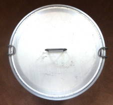 Vintage Mirro Aluminum Mold with Lid: Cake/Jello/Crafts, 7" x 3", Made In USA