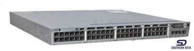 Cisco C3850 WS-C3850-48P-S 48 Port PoE+ Gigabit Switch w/C3850-NM-4-1G Module