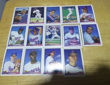 Texas Rangers Team Sets All Brands 1986-2008