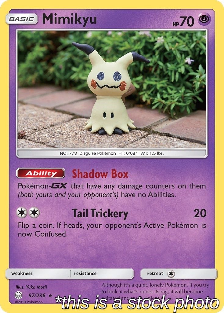 Mimikyu (97) - 97/236 - SM - Cosmic Eclipse - NM