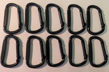 NEW Carabiner Clips, 900 LBS 2.5" Iron Heavy Duty Caribeaners for Hammocks