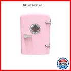 Frigidaire Retro 9-Can Mini Personal Fridge Portable Cooler For Car Office