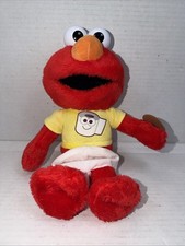 Seseme Street Just Play Potty Time Elmo 13" Tested Works 2023
