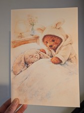 Jellycat Inspired A4  Bedtime Bear & Bunny Poster
